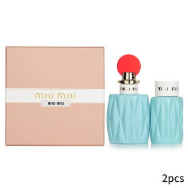 ミュウミュウ セット＆コフレ Miu ギフトセット Eau De Parfum Spray Set: 2pcs レディース 女性用 お試し フレグランスセット おしゃれ 誕生日プレゼント ギフト 人気 ブランド コスメ