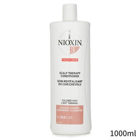 ナイオキシン コンディショナー Nioxin Density System 3 Scalp Therapy Conditioner (Colored Hair, Light Thinning, Color Safe) 1000ml ヘアケア 母の日 プレゼント ギフト 2024 人気 ブランド コスメ