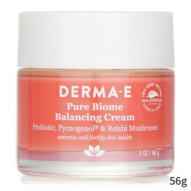 ダーマE 保湿・トリートメント Derma E Pure Biome Balancing Cream 56g レディース スキンケア 女性用 基礎化粧品 フェイス 母の日 プレゼント ギフト 2024 人気 ブランド コスメ