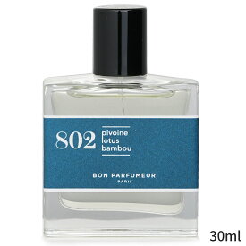 ボンパフューマー 香水 Bon Parfumeur 802 Eau De Parfum Spray - Aquatic Fresh (Peony, Lotus, Bamboo) 30ml レディース 女性用 フレグランス 母の日 プレゼント ギフト 2024 人気 ブランド コスメ