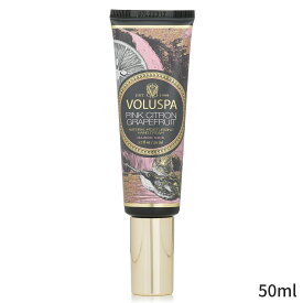 ボルスパ ハンドクリーム Voluspa 手荒れ Pink Citron Grapefruit Hand Cream 50ml レディース スキンケア 女性用 基礎化粧品 ボディ ホワイトデー お返し 母の日 プレゼント ギフト 2024 人気 ブランド コスメ