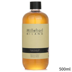 ミッレフィオーリ ディフューザー Millefiori 可愛い おしゃれ Natural Fragrance For Diffuser Refill - Honey & Sea Salt 500ml ホームフレグランス 母の日 プレゼント ギフト 2024 人気 ブランド コスメ