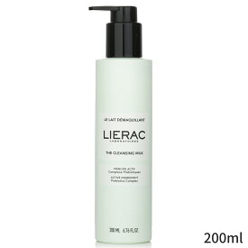 リーラック クレンジングミルク Lierac The Cleansing Milk 200ml レディース スキンケア 女性用 基礎化粧品 フェイス 母の日 プレゼント ギフト 2024 人気 ブランド コスメ