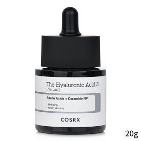 COSRX 美容液 The Hyaluronic Acid 3 Serum 20g レディース スキンケア 女性用 基礎化粧品 フェイス 母の日 プレゼント ギフト 2024 人気 ブランド コスメ