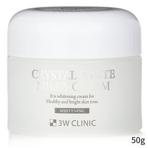 3WNjbN ێEg[gg 3W Clinic Crystal White Milky Cream 50g fB[X XLPA p bϕi tFCX ̓ v[g Mtg 2024 lC uh RX