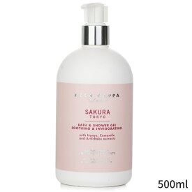 アッカカッパ ボディジェル Acca Kappa Sakura Tokyo Bath & Shower Gel 500ml レディース 女性用 ボディケア いい香り 母の日 プレゼント ギフト 2024 人気 ブランド コスメ