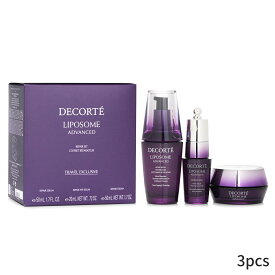 コスメデコルテ セット＆コフレ Cosme Decorte ギフトセット Liposome Advanced Repair Set 3pcs レディース スキンケア 女性用 基礎化粧品 スキンケアセット おしゃれ 母の日 プレゼント ギフト 2024 人気 ブランド コスメ