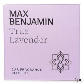 マックスベンジャミン カーディフューザー Max Benjamin 車用 Car Fragrance Refill - True Lavender 1pc ホームフレグランス 母の日 プレゼント ギフト 2024 人気 ブランド コスメ