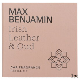 マックスベンジャミン カーディフューザー Max Benjamin 車用 Car Fragrance Refill - Irish Leather & Oud 1pc ホームフレグランス 母の日 プレゼント ギフト 2024 人気 ブランド コスメ