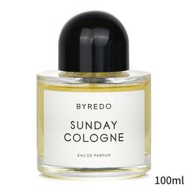 バレード 香水 Byredo Sunday Cologne Eau De Parfum Spray 100ml メンズ 男性用 フレグランス 父の日 プレゼント ギフト 2024 人気 ブランド コスメ