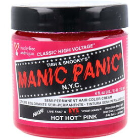 マニックパニック ヘアカラークリーム ホットホットピンク MC11015 118mL　【MANIC PANIC　マニパニ　美容　髪色　ウイッグ用　ヘアーカラー　発色　ツヤ感】