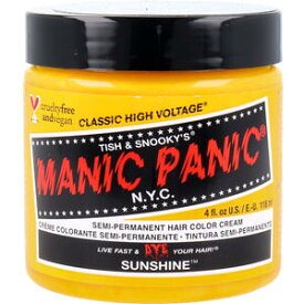 マニックパニック ヘアカラークリーム サンシャイン MC11040 118mL　【MANIC PANIC　マニパニ　美容　髪色　ウイッグ用　ヘアーカラー　発色　ツヤ感】