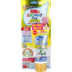天使のスキンベープジェル プレミアム NHKいないいないばあっ! ベビーソープの香り 50g 【VAPE 虫よけ 虫除け 乳液タイプ 防虫 こども 子供 子ども 幼児 アルコールフリー ディ