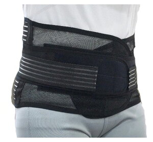 腰と骨盤の4WAYメッシュサポーター  【腰痛対策 骨盤ベルト 腰用サポーター】