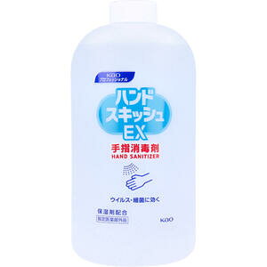 花王業務用 ハンドスキッシュ EX 手指消毒剤 付替用 800mL 【洗浄消毒剤 外皮消毒剤 速乾性 ハンドケア 衛生 ベンザルコニウム塩化物 エタノール】