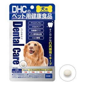 【メール便可能】DHC 愛犬用 デンタルケア 60粒　【DHCの健康食品 DHC ペット用健康食品 愛犬用サプリメント　ドッグサプリ】