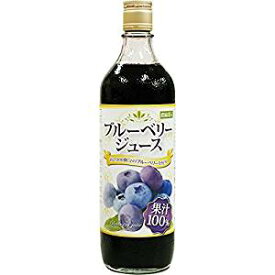 ■ブルーベリー100%ジュース(C) 720ml瓶 【野田ハニー　100%ブルーベリードリンク　ブルーベリー飲料　健康ドリンク　健康ジュース　美容ドリンクLOTZ】