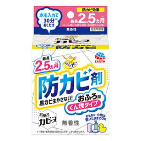 らくハピ お風呂カビーヌ 無香性 1個入　【アース製薬　浴室用カビ防止剤　防カビ剤　カビ対策　湿気対策　おふろ　風呂場　バスルーム】
