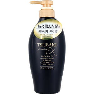 TSUBAKI(�c�o�L) �v���~�A��EX �_���[�W�P�A�����y�A �R���f�B�V���i�[�g���[�g�����g 450mL�@�y�t�@�C���g�D�f�C�@�փI�C���@�w�A�P�A�@�_���[�W�P�A�@�{�́z