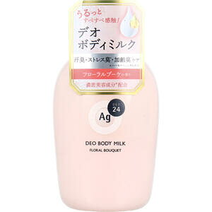 エージーデオ24 デオドラントボディミルク フローラルブーケ 180mL 【ファイントゥデイ 医薬部外品 Ag DEO24 全身用ミルク 乳液 体臭 加齢臭 汗臭 ストレス臭 ワキガ対策 ニオイ