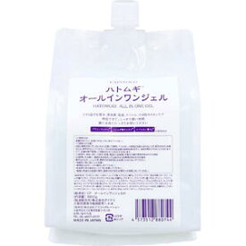 CAPITOLO(カピートロ) ハトムギオールインワンジェル パウチ 1000g 　【アラコーポレーション　化粧水　乳液　クリーム　パック　保湿　スキンケア　美容　保湿ジェル化粧液　ハト麦エキス　ハトムギエキス　アミノ酸】