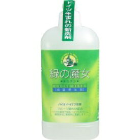 緑の魔女　キッチン　本体　420mL 【キッチン用洗剤 液体台所用洗剤 弱酸性 環境浄化 バイオ 洗浄力 排水パイプ パイプクリーナー】