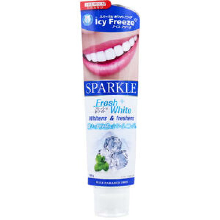 楽天市場】SPARKLE(スパークル) フレッシュ ホワイト 100g 【歯磨き粉 