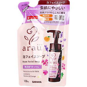 arau.(�A���E) �A�t�F�C�X�\�[�v �l�֗p 150mL �ySARAYA�@�T�����@�A�\�[�v�@�X�L���P�A�@���\�[�v�@�A���@�t�F�C�X�P�A�@��h���@�V�R�A���}�@���Y���@�߂����@�l�ߑւ��z