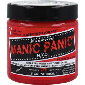 マニックパニック ヘアカラークリーム レッドパッション MC11050 118mL　【MANIC PANIC　マニパニ　美容　髪色　ウイッグ　ヘアーカラー　発色　ツヤ感　アメリカ製】