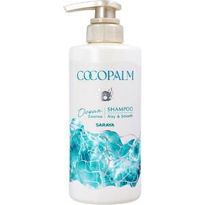 ココパーム オーシャンエッセンスシャンプー 本体 450mL 【サラヤ ヘアケア ケルプエキス  マリンコラーゲン パールエキス 天然精油100% シリコン無添加 サルフェート無添加 ボト