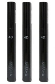 ★送料無料★ミシャ「1+1+1」3D 4Dマスカラ 7g 2種類から選べる3個セット MISSHA 3D 4D Mascara マスカラ アイラッシュ 韓国コスメ 【 海外通販 】