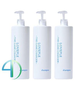 �y3�{�z4D�@���u�v�� �V�����v�[ 1000ml�@3�{�Z�b�g �y���������z���e���ꔄ�i LOVEPLE SHAMPOO F ��e�� �Ɩ��p