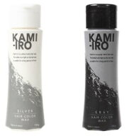 アクセス KAMI-IRO ヘアーワックス100g　シルバー, グレー, ブラック, ゴールド, 髪色, スタイリング, 天…