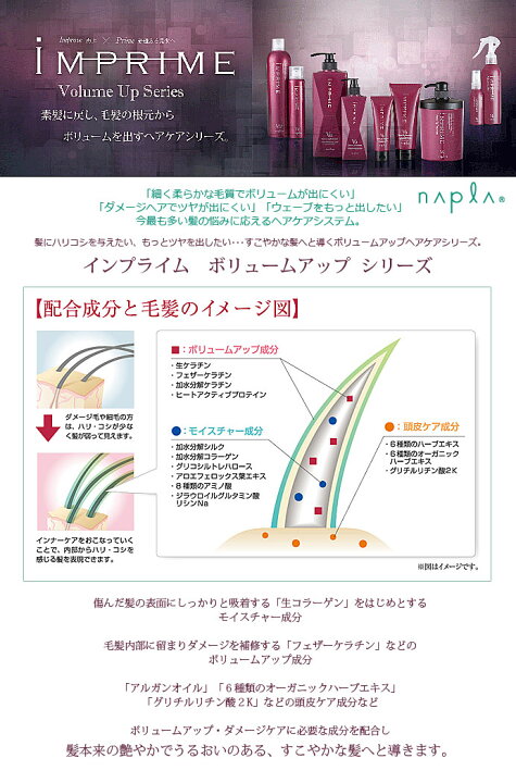 楽天市場】【送料無料】【詰替え用リフィルセット】ナプラ イン 