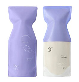 【外装に傷・汚れあり】 アジュバン　リ：プラチナムシャンプーR 600ml　リ:プラチナムトリートメントR 600g　詰め替えセット　【送料無料】【数量限定】【訳アリOUTLET品】【在庫処分】