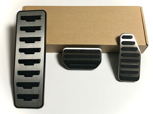 SUZUKI スズキ ワゴンR スイフト ハスラー スペーシア アルト ソリオ クロスビー イグニス 等 ペダルカバー ペダル 専用設計 取付簡単 3点セット