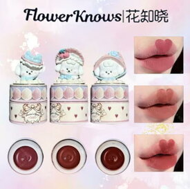 【限定シリーズ】Flower knows フラワーノーズ 　ネバーズショップ　正規品 リップグロス クリーミーリップマッド リップ 泥リップ リップクリーム マット ベルベット 薄づきカバー力の強い 少女