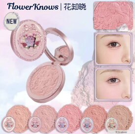 NEW・チーク 正規品　Flower Knows フラワーノーズ 夏限定 真夏の夜 フェアリーテイルズベルベットチークブラッシュ