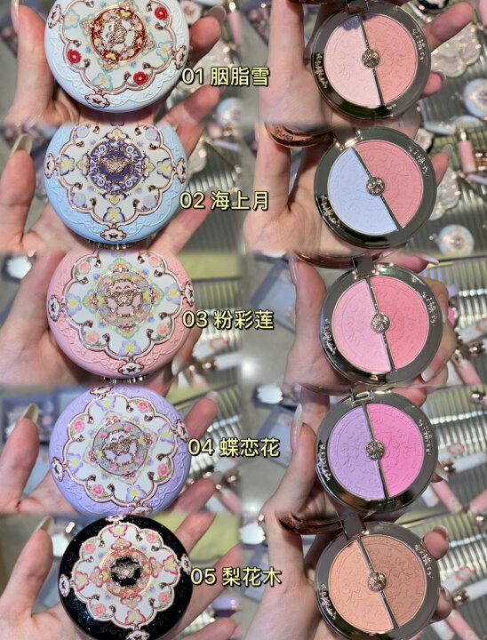 楽天市場】正規品 国内発送【胡蝶雲肩チークカラー】Flower Knows  