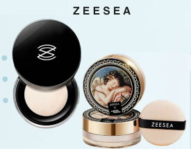 ZEESEA 【国内発送】超人気ホットパウダー エンジェルキューピッドパウダー ブライトニング ハイライトパウダー ウォータープルーフ汗 オイル パウダー オイルコントロール