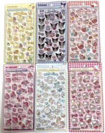 豪華おまけキャンペーン【安心の100%正規品 】サンリオキャラクター シール ボンボンドロップシール 供用アニメ3D立体 mini BONBON DROP　サンリオキャラクターズ 　ボンボンドロップシールmini 　シール　ステッカー　ミニ　エンボス シール クリスタル シール
