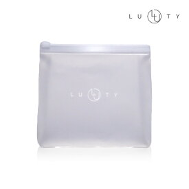 LUTY ルーティー ミニポーチミニ トラベル 防水 シャンプー トリートメント コスメ 化粧品 旅行 ジム バスタイム 収納 半透明 便利グッズ ギフト プレゼント おすすめ ランキング 人気 誕生日