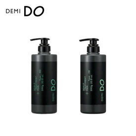 【選べるタイプ】デミドゥ スカルプトリートメント メン 590g タイプ MS / OS ポンプ ボトル ヘア＆スカルプ NS4 5 混合肌 オイリースキン For Mixed Oily Skin DEMI DO demi do