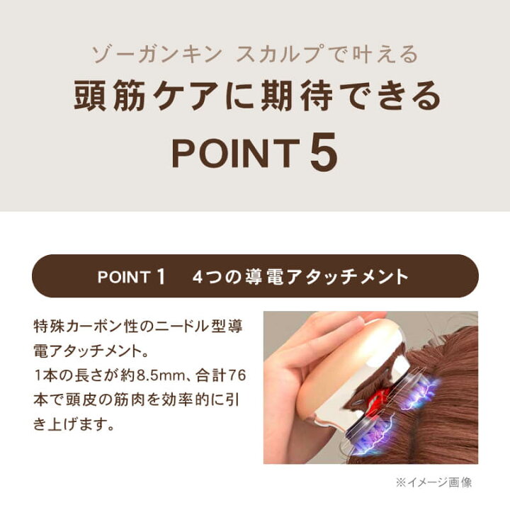 楽天市場】【正規品/送料無料/あす楽】ゾーガンキンスカルプ EMS 