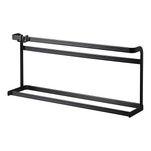 �R����� �L�b�`���܂Ȕ�&�g���[�X�^���h �^���[ 5689 �u���b�N ��W45×D11×H21cm