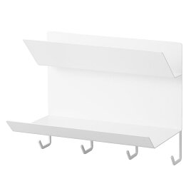 【ポイント5倍】フック付きマグネット手袋ホルダー タワー 山崎実業 tower ホワイト ブラック 1971 1972 玄関収納 マグネットラック タワーシリーズ yamazaki