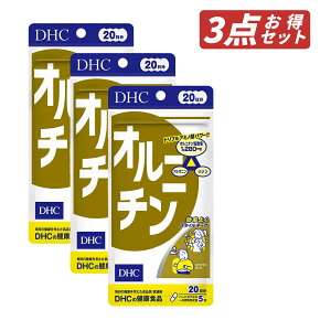 【クーポン利用で最大150円OFF】【即納】【国内正規品・セット販売・メール便発送・送料無料】まとめ買い DHC オルニチン 20日分(100粒入*3袋セット) 健康食品 アミノ酸 アルギニン 肝臓 お酒