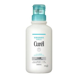 【クーポン利用で最大150円OFF】【即納】【国内正規品】KAO 花王 Curel キュレル 潤浸保湿 入浴剤 本体(420ml)　【医薬部外品】【4901301281357】