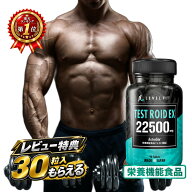 テストステロン サプリ テストロイドEX 30日分 栄養機能食品 テストフェン フェヌグリーク種子 アストラ…