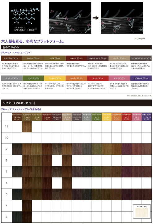 楽天市場 3980円以上で送料無料 ロレアル アルーリア ファッショングレイ カッパーブラウン 9 90g Loreal Alluria ヘア カラー剤 1剤 カラー剤 業務用 染毛剤 第一剤 染毛補助剤 アルカリカラー ヘアカラー サロン 美容室 美容院 サロン専売品 Beautypro Magica
